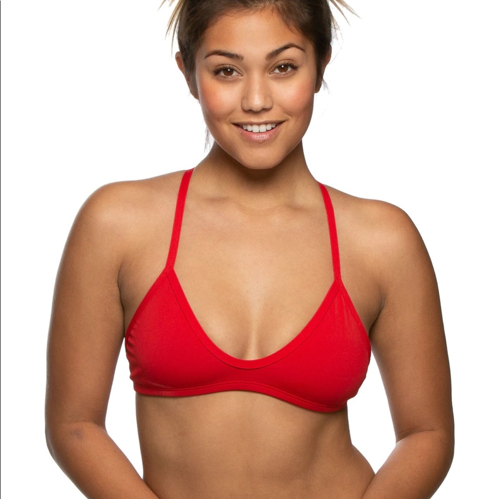 NWT Red JOLYN Merlin 2 Bikini Top